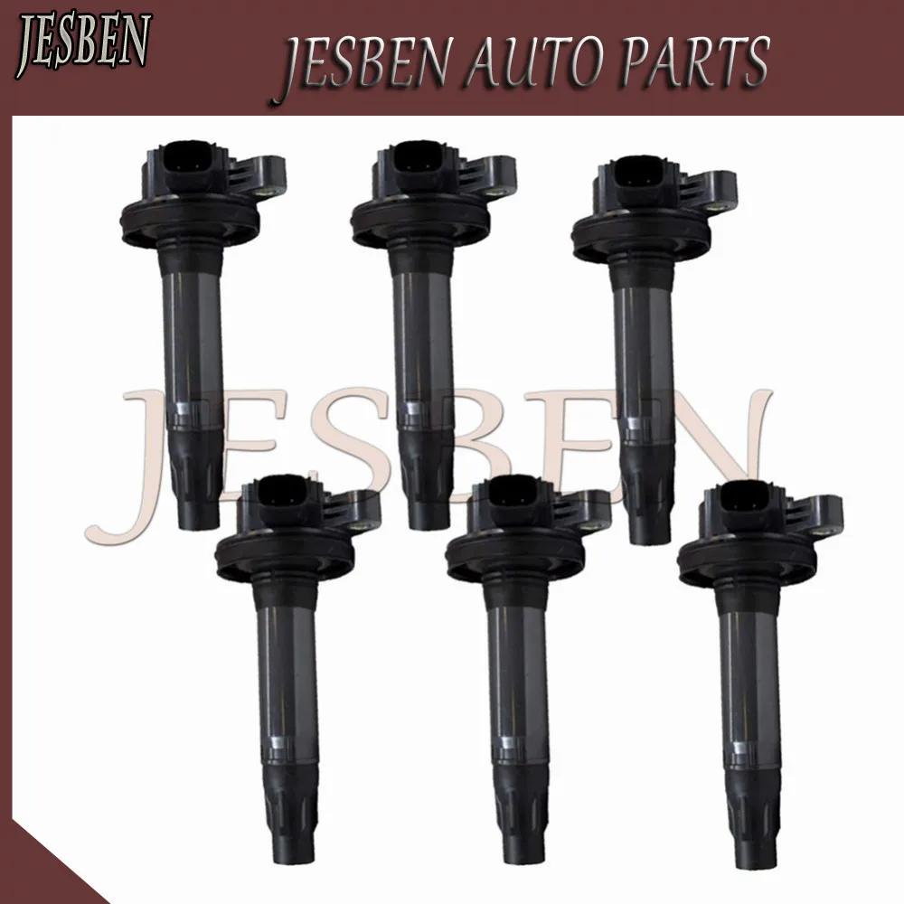 

6PCS 7T4Z-12029-E Ignition Coil Fit For FORD EDGE EXPLORER FLEX FUSION POLICE INTERCEPTOR SEDAN UTILITY TAURUS X F-150 MUSTANG