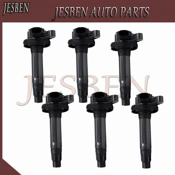 

7T4Z-12029-E 6PCS Ignition Coil Fit For FORD EDGE EXPLORER FLEX FUSION POLICE INTERCEPTOR SEDAN UTILITY TAURUS X F-150 MUSTANG