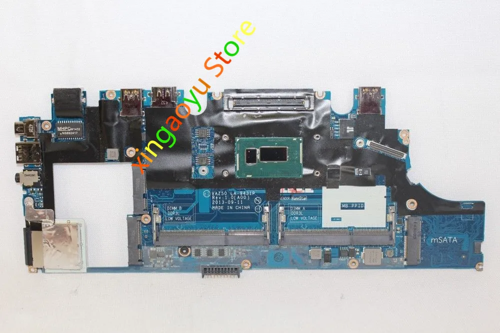 Материнская плата для ноутбука Dell Latitude E7240 81ND9 081ND9 CN-081ND9 VAZ50 материнская w/ i5-4200U ЦП