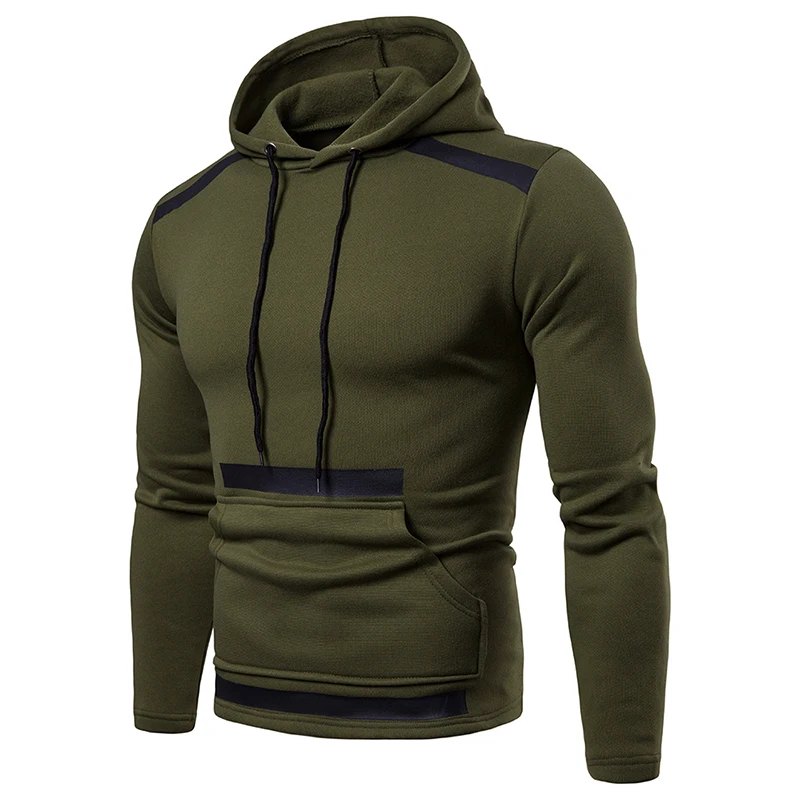 

Dropping 2019 New Arrive Modis Hooded Men Solid Patchwork Slim Fit Sweatshirt Men Casual Hoodies