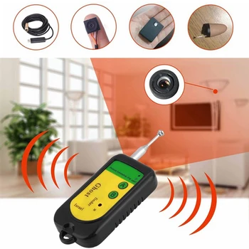 

12V Wireless Anti-Spy Signal Bug Detector Mini Camera Device Finder Surveillance Gadget