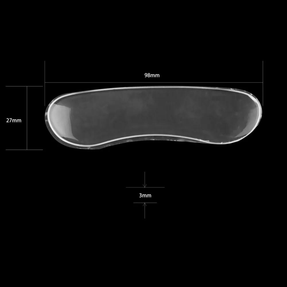 1 пара силиконовых гелевых подушек для пятки, Защита ног, уход за ногами, стельки для обуви, Большая распродажа