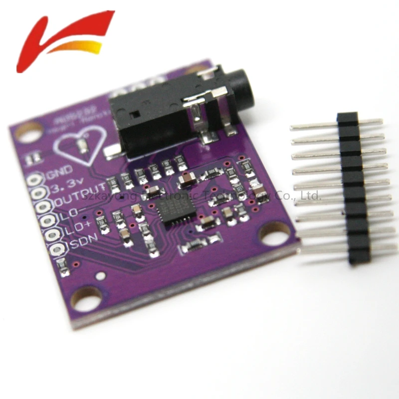 

8232 AD8232 Ecg physiological measurement Ecg Physiological Measurement Heart Pulse Ecg Monitor Sensor Module