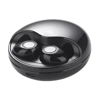 

lovely Round Mini Wireless Headphone Earphone Bluetooth 5.0 Earbuds magnent Headset HD Sound Stereo Handfree charge box