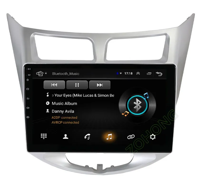 Clearance 10.2inch 2.5D Android Car DVD Multimedia video Player For Hyundai Solaris Accent Verna radio GPS Navigation satnav BT wifi 20