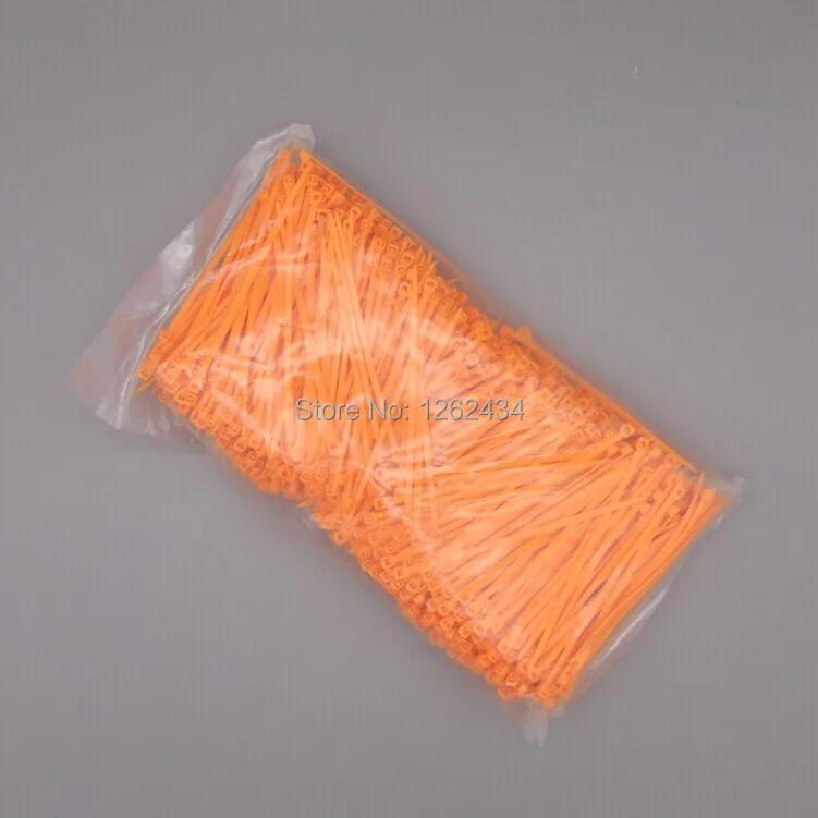 3*100 colorful cable tie Nylon ties orange | Строительство и ремонт
