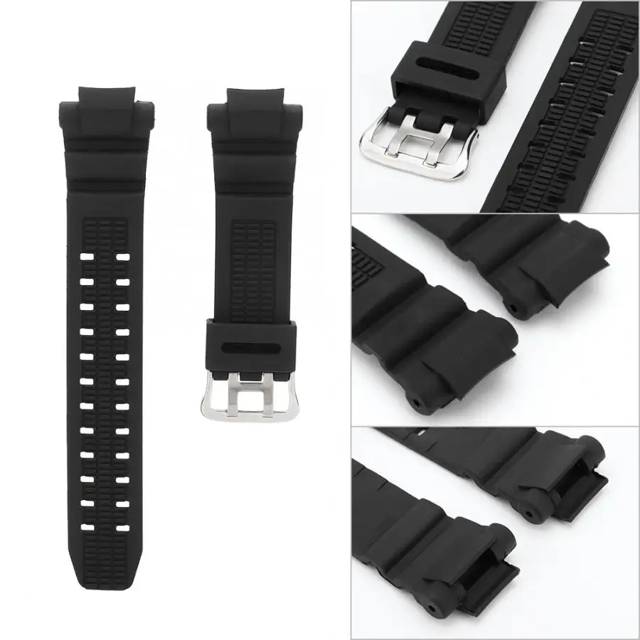 Ремешок для часов из искусственной кожи черный подходит G SHOCK GW2000 GW3000b GW3500b