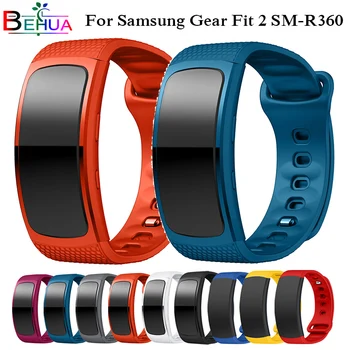 L/S Watch Band for Samsung Galaxy Gear Fit2 bracelet sport Silicone Wrist Band Strap For Samsung Gear Fit 2 SM-R360 Bands Belt sport silicone strap for samsung gear fit 2 watch band replacement wrist belt bracelet straps for samsung gear fit2 watchband