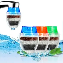 1 pc Coconut Carbon Home Household Kitchen Mini Faucet Tap Water filter Clean Purifier Filter Filtration Cartridge