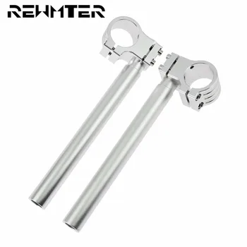 

Motorcycle 39mm Clip On Fork Chrome Handle Bar Racing Adjustable For Harley XL Sportster 1988-up Dyna Low Rider FXDL 1993-2005