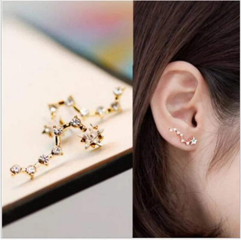The Korean version of drama is very beautiful Gao Junxi has the same head asymmetrical long earrings B | Украшения и аксессуары