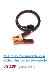 Провод для подключения аккумулятора 14/12/10awg 0,3 м 1 м 2 м 3 м 5 м 10 м ups power SH50 SMH Plug 50A 600 в Удлинительный кабель Солнечный разъем