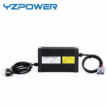 YZPOWER 9A 8A 7A 6A 71.4 V 10A Carregador de Bateria De Lítio Carregador Rápido para 60 V Ebike Bateria com 4 Ventilador de refrigeração