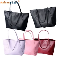 High quality New Simple Winter Larger Capacity Leather Women Bag Messenger