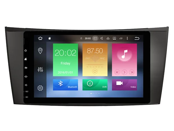 Best Ips screen Android 8.0 Car Dvd Navi Player FOR DECKLESS BENZ CLS W219/E CLASS W211/G-Class W463 gps auto stereo audio multimedia 1