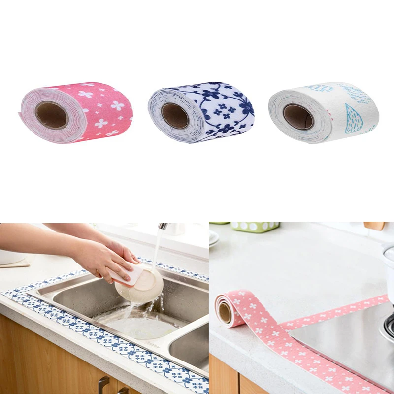 

Adhesive Cabinet Stove Sticker Waterproof Washable Toilet PVC Static Sticker Home Decor For Kitchen Sink Bathroom 3patterns