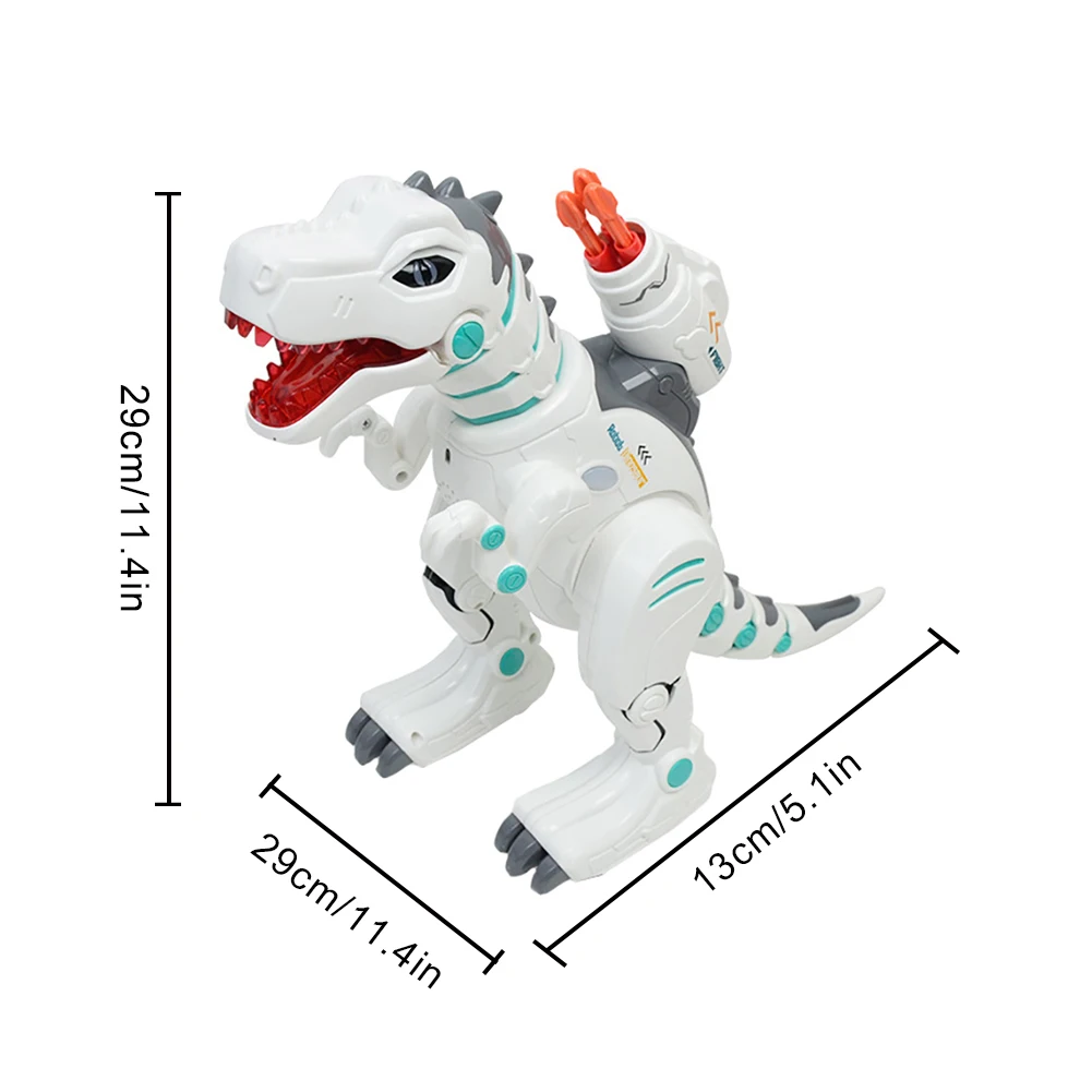 Пульт дистанционного управления электрический Динозавр мальчик игрушка тираннозавр рекс робот может спрей и ходить электронный питомец