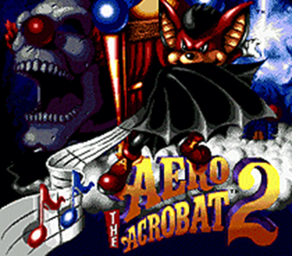 Игровая карта Aero The Acro Bat 2 16 Bit Mega Drive для игровой консоли sega