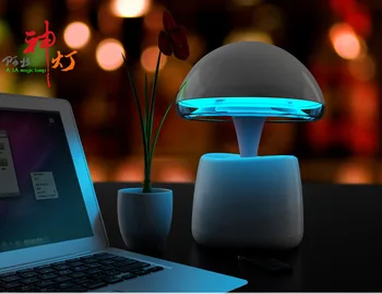 

Intelligent Bluetooth TF Speaker FM Radio Player Multifunction Table Lamp With Alarm Clock Function Best For Holiday Gift