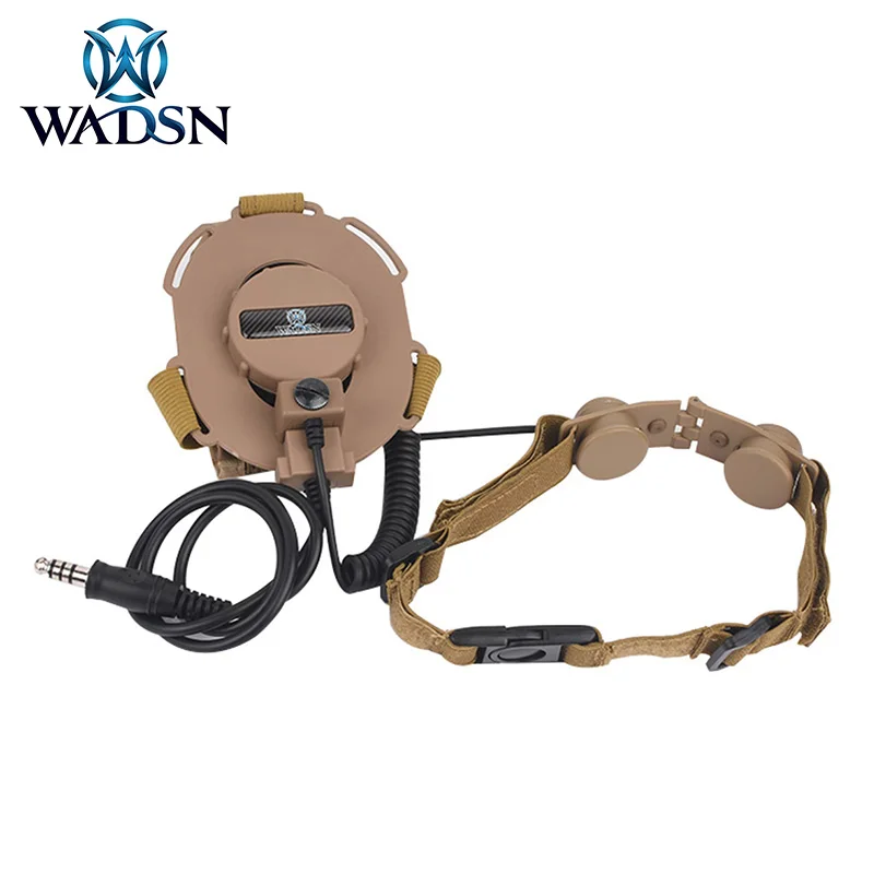 Fone de Ouvido Wadsn Ward Tático Garganta Trigo Bowmen Evo Iii Táticas Condução Óssea Comunicação Wargame Wz070 11 Cheap Fones de Ouvido tático & Acessórios
