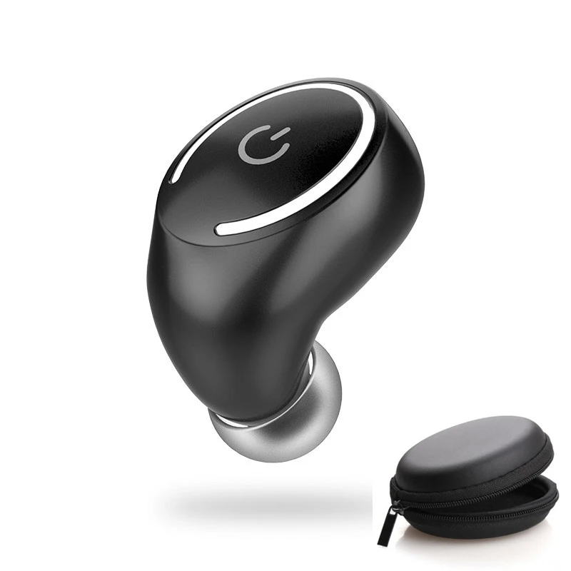 

ihens5 Invisible Mini Wireless Bluetooth Earbuds Smallest Earphones Stereo Headset with Mic for xiaomi iPhone 7 Samsung