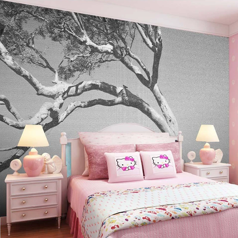 

Nordic Abstract Forest Custom Large-scale 3D Wallpaper Living Room TV Background Home Decoration Waterproof Murals Modern Fresco
