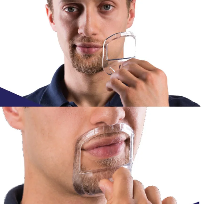 OSHIONER 5 размеров мужской шаблон для укладки бороды трафарет гребень для бороды инструмент для формирования бороды модель для удаления бритья