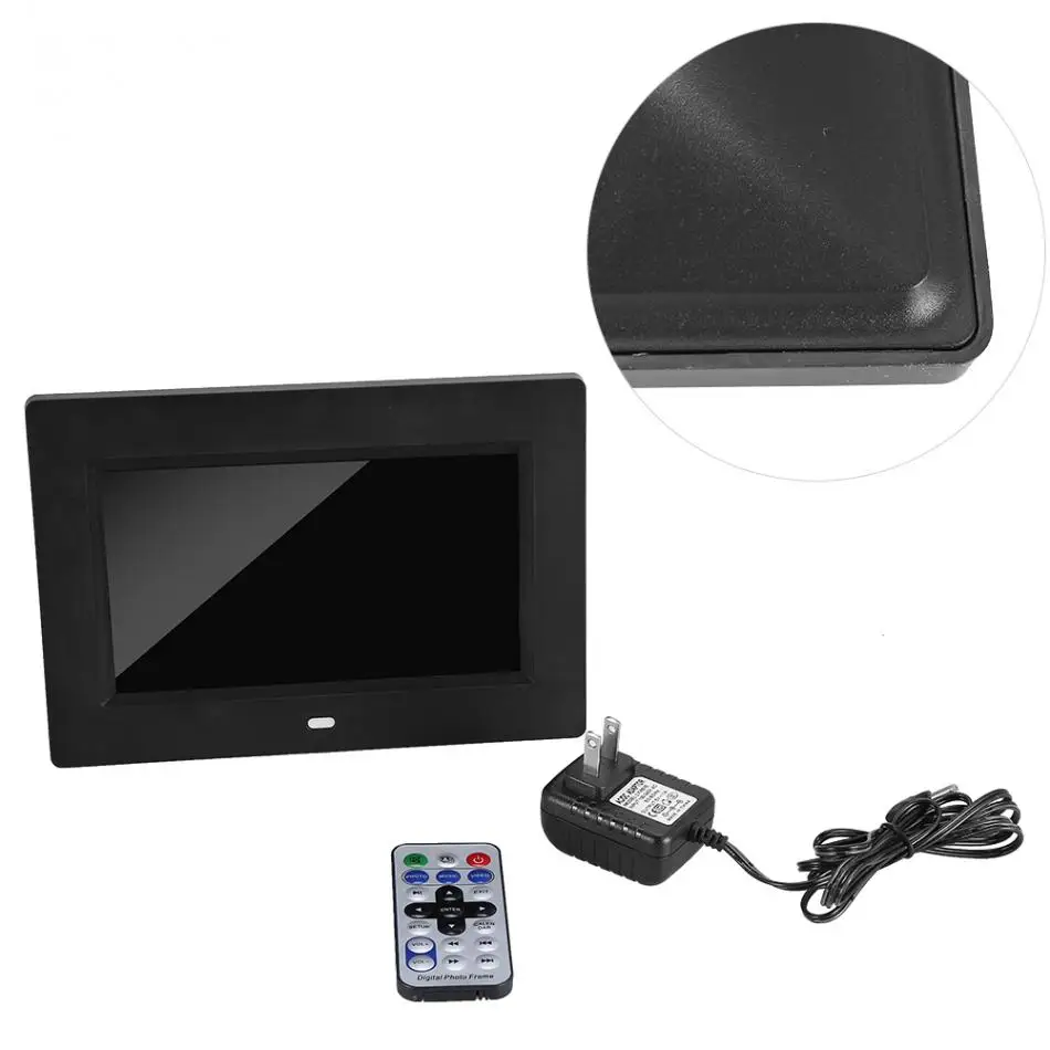 7 Inch Slim Digital Electronic Picture/Photo Video Music Playing Frame