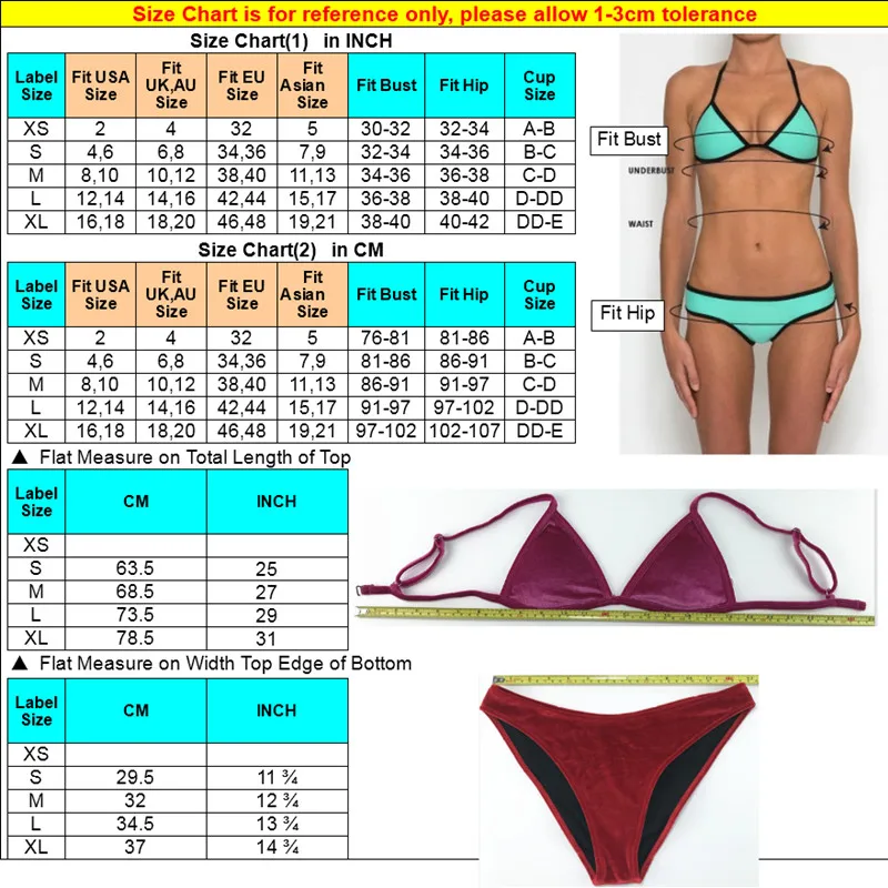 Cikini набор бархатных бикини женский купальник монокини боди купальный костюм Купание Костюмы Купальник Холтер пляжная одежда для плавания