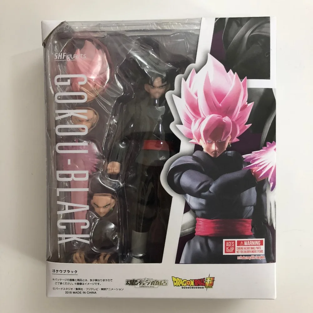 Dragon Ball Z Сон Гоку розовый черный Zamasu Joint мобильность ПВХ фигурка подвижная Коллекция Модель 14 см