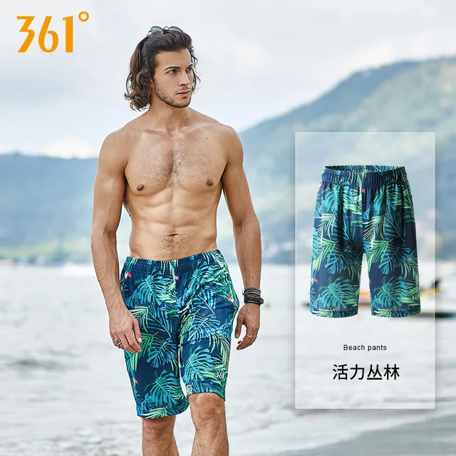 Pantalones cortos de playa para hombre, bañador deportivo informal, para playa, piscina, surf, Primavera, 361|Pantalones cortos de surf y playa| -