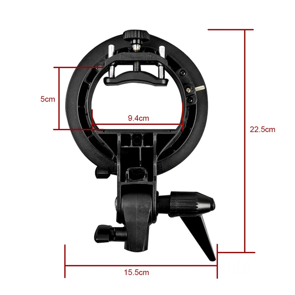 Godox S-Type Bracket Bowen mount + Softbox Kit For Camera Flash (17)