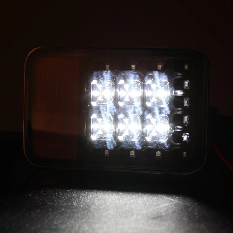 SOYAVISION светодиодный задний бампер задняя фара прозрачная линза для JEEP WRANGLER JK 07-16 аксессуары JK парковочная сигнальная лампочка
