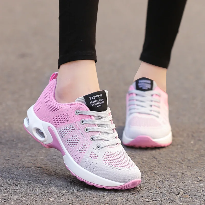 British style Breathable Women Platform Oxford Apartments running Shoes