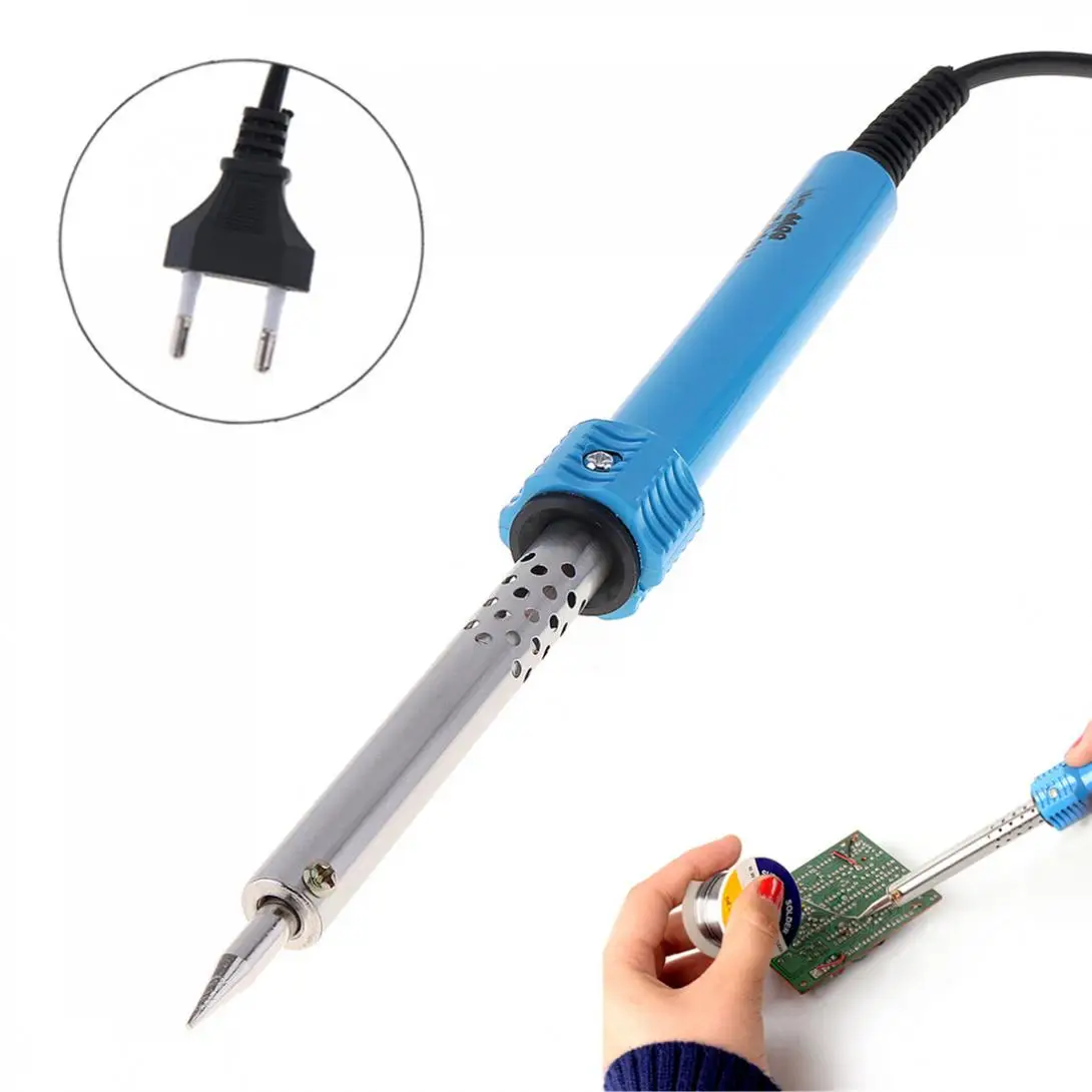 New 60W 220V External Heating Electric Soldering Iron Pen with EU Plug