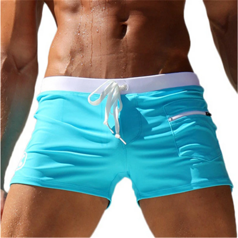 

Summer men's beach angle shorts beach swimsuit casual fitness men charm flat quality noble fast dry breathable charm swimsuit