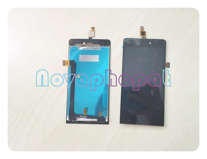 

Novaphopat Black Display For Explay Indigo LCD Screen Display With Touch Screen Digitizer Sensor Full Assembly Replacement