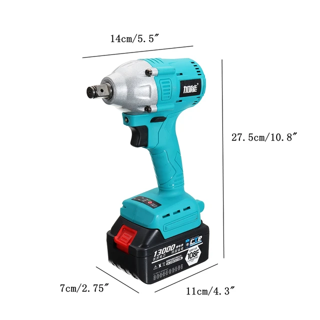 350Nm torque Brushless Electric Impact Wrench Cordless Rechargeable Lithium Battery Hand Drill Installation Power Tool