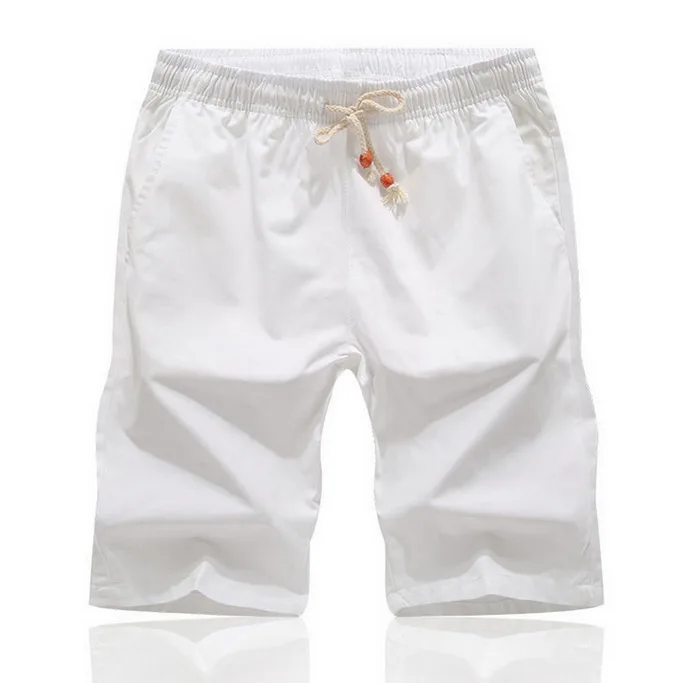 Повседневные мужские летние шорты с эластичной талией, облегающие пляжные шорты для мужчин размера плюс M-5XL, новая брендовая одежда Bermuda Masculina, GA332