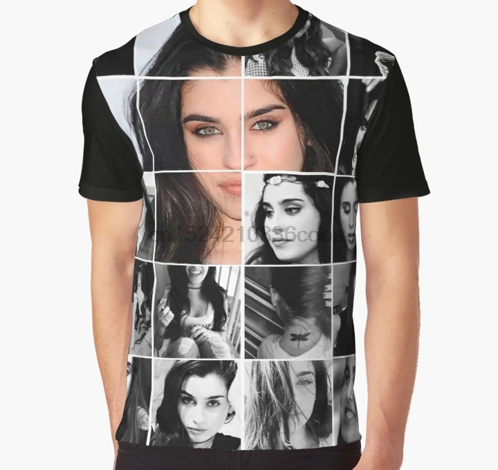 

All Over Print 3D Tshirt Men Funny T Shirt Lauren Jauregui Graphic T-Shirt(1)