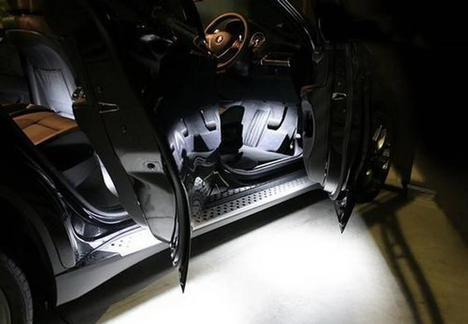 ANGRONG Canbus LED Footwell грузовик багаж свет для BMW E36 E46 E90 E92 E93 M3 E60|Сигнальная лампа| |