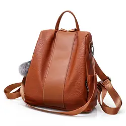 Противоугонный дизайн женская сумка-рюкзак повседневная женская рюкзак женский рюкзак высокого качества женские Наплечные сумки Mochila feminina