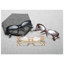 MINCL/очки оправа мужские ультралегкие квадратные новые высококачественные женские с диоптрией Близорукость Оптические очки с оправой очки NX