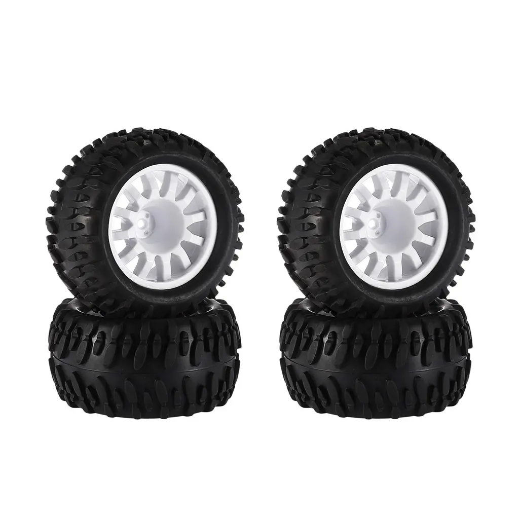 

4pcs 1/16 RC Car Tires Wheel Rim Monster Truck Spare Replacement Parts Accessories Hardware for HSP HPI ZD Racing WPL FS Wltoys