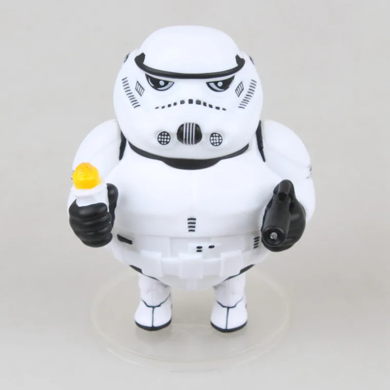 Star Wars Fat Cute Kawaii Clone Trooper Stormtrooper Black Knight Darth Vader 8cm Action Figures Kid Toys Juguetes Brinquedos Toy Car Transporter Truck Toy Train Set Tabletoy Megaphone Aliexpress