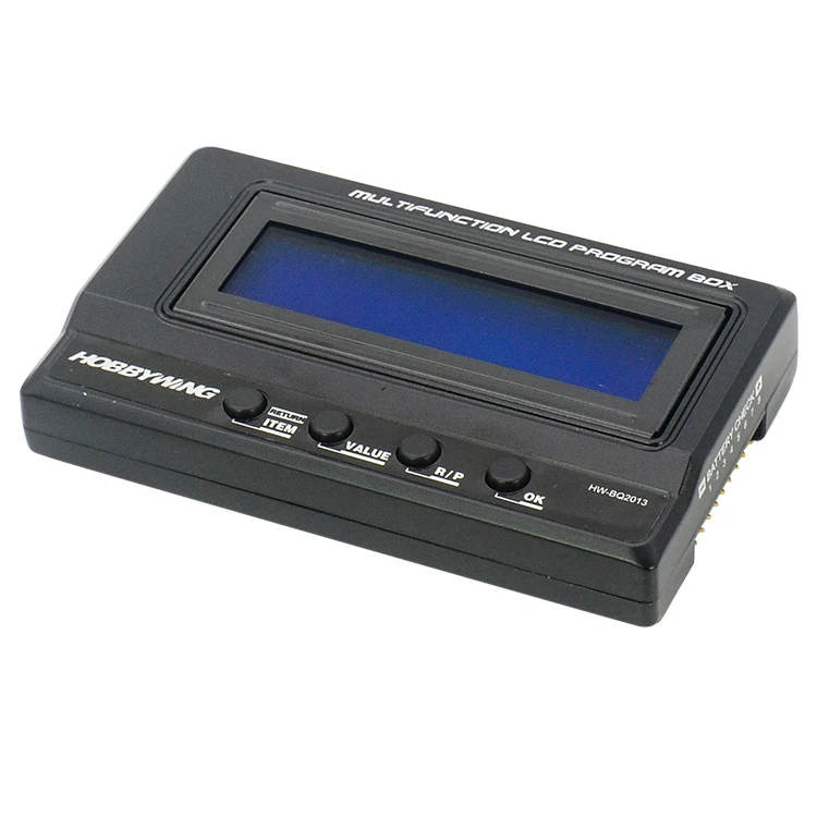 

1PC Hobbywing Platinum V3 V4 ESC ESC Programming Box DC4.5V-12.6V 3in1 LCD Display Program Card for RC Cars Parts