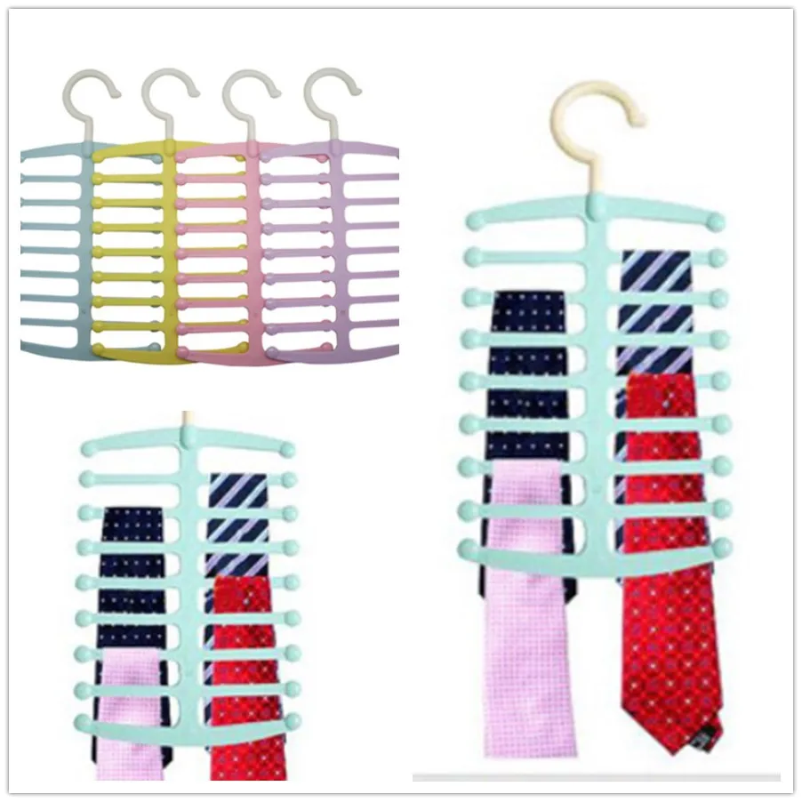 Best Promotion Fishbone Shape Hanger Necktie Tie Towels Belt Shawl Scarf font b Rack b font