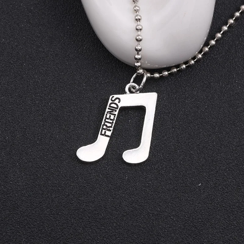 2pcs-set-Minimalist-Simple-Fashion-Musical-Note-Pendant-Necklace-Women-Best-Friends-Forever-Silver-Music-Jewelry (2)