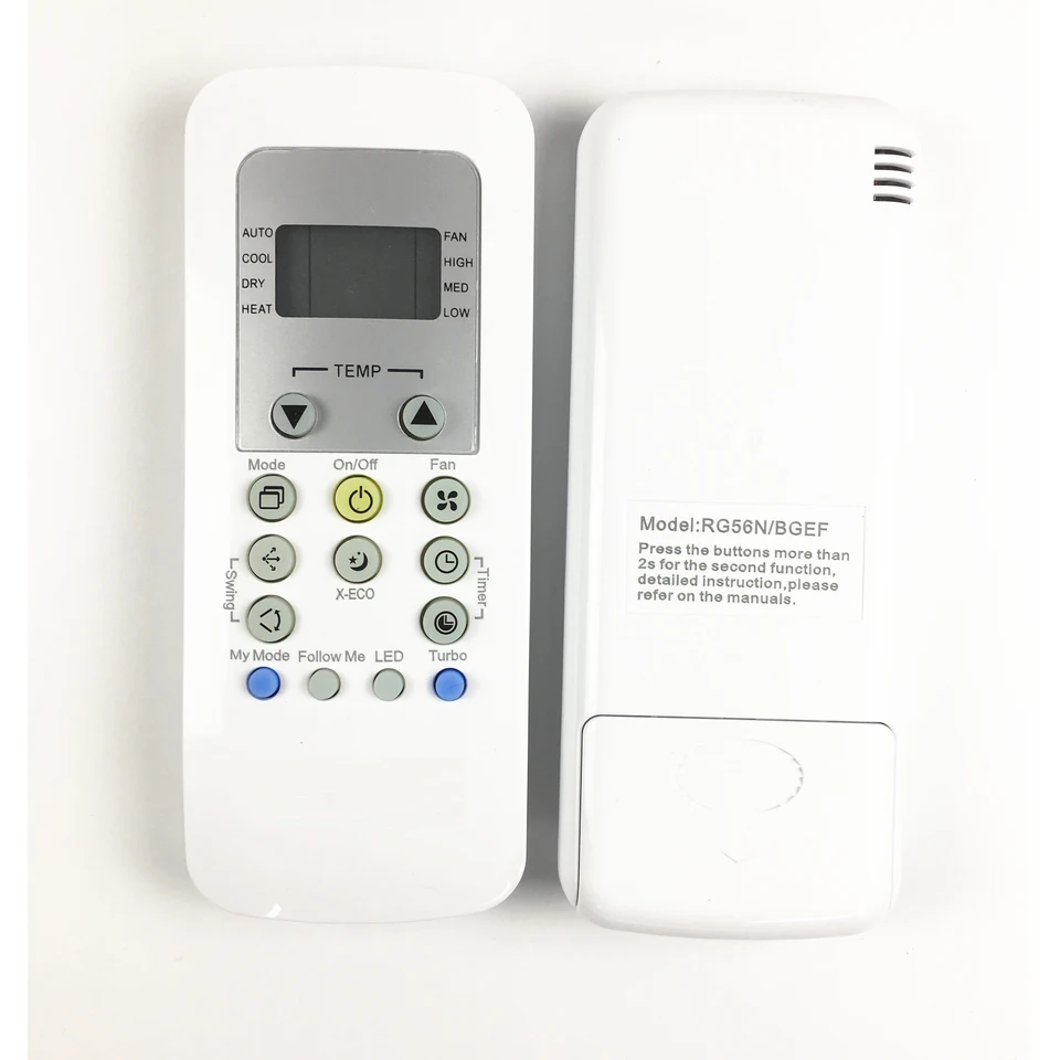NEW For Carrier RG56N/BGEF Air Conditioner Remote Control