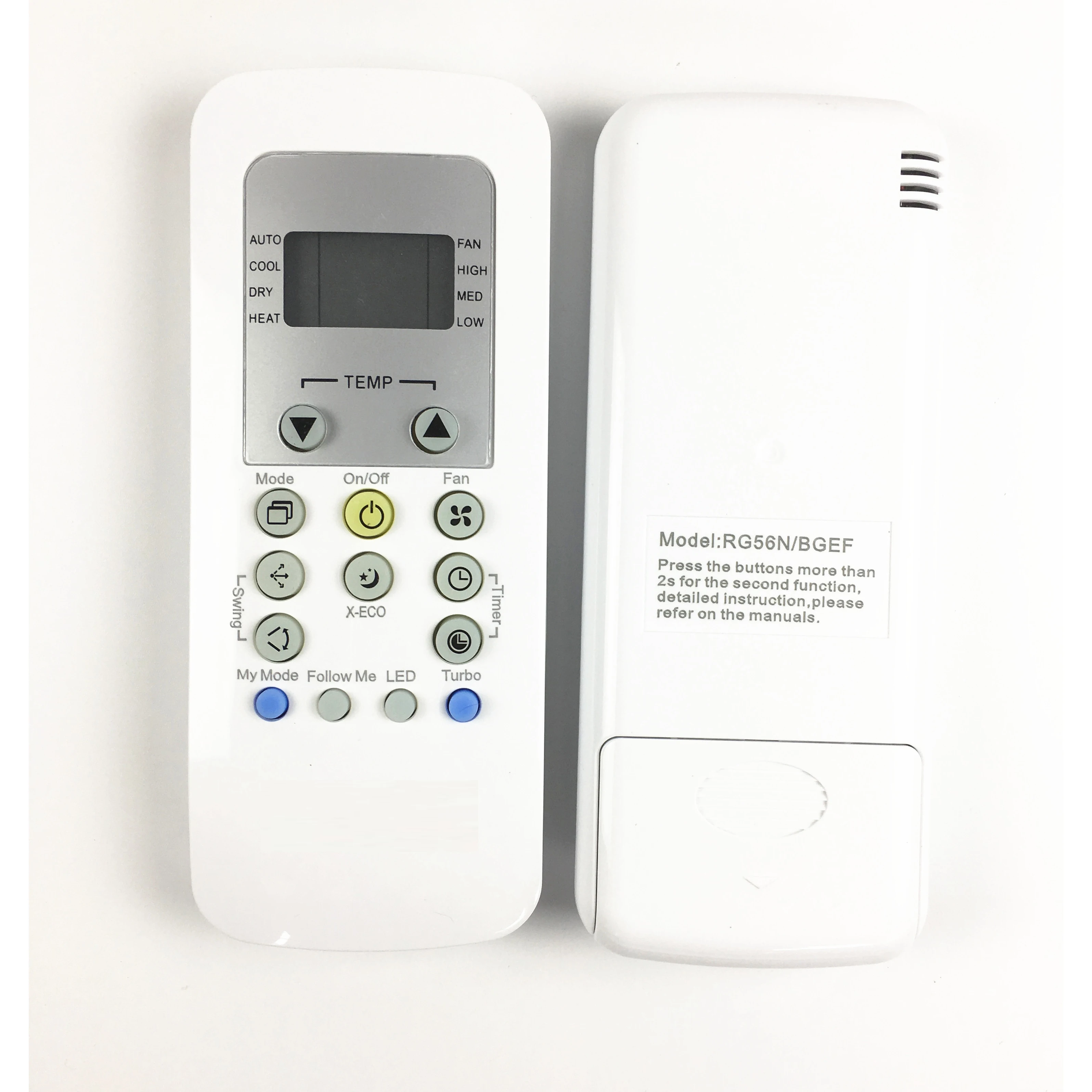 ALLIMITY Telecomando Universale Per Condizionatore Carrier - Modello RG56N-BGEF, Sostituisce RG56/BGEF, RG56N/BGE, RG67V/BGEF E Altri, Plug&Play